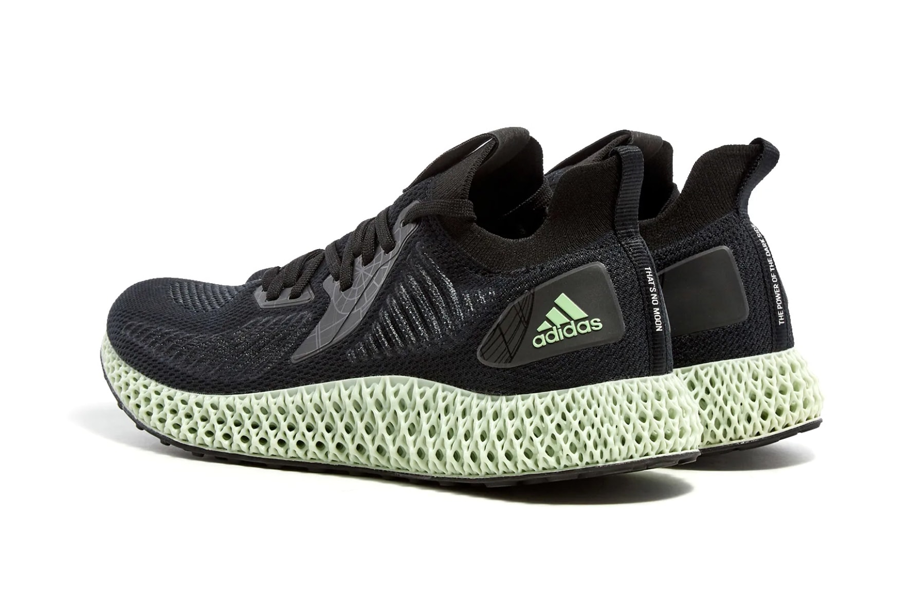 Star Wars & adidas Ready the AlphaEdge 4D "Death Star" collaborations end. clothing raffles movies darth vader release information 