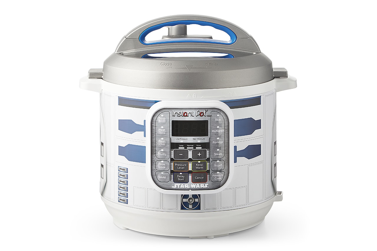 Star Wars Instant Pot Darth Vader R2D2 Chewbacca storm trooper bb-8 drone characters branded williams sonoma galaxy