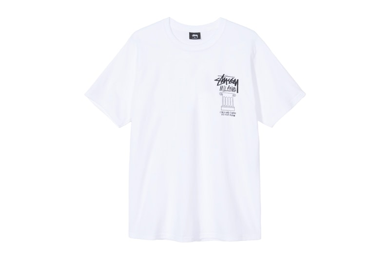 Stussy Milano Open New Chapter Store physical brick and mortar W PA design deconstructed space California Slam Jam Socialism Italy streetwear clothing boutique interior architecture