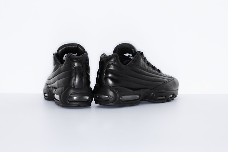 Supreme x Nike Air Max 95 Lux Info octavian lookbooks made in Italy Italian made leather shoes kicks sneakers footwear Supreme new york 