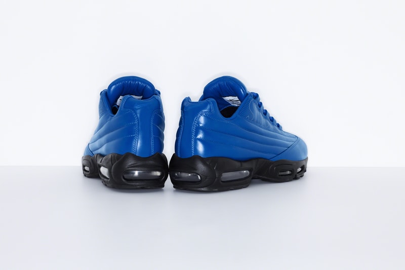 Supreme x Nike Air Max 95 Lux Info octavian lookbooks made in Italy Italian made leather shoes kicks sneakers footwear Supreme new york 