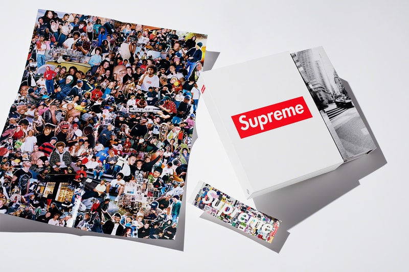 Supreme x Phaidon Vol. 2 Hardcover Monograph box logo new york books magazines coffee table books print archive streetwear fashion skate skateboarding 
