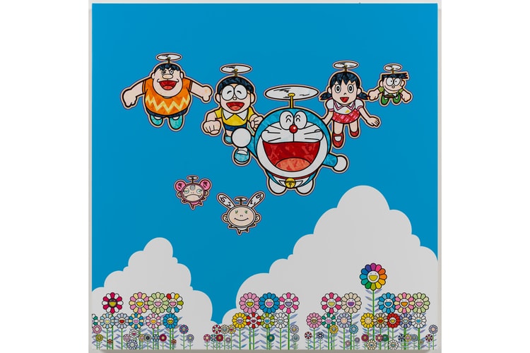 Takashi Murakami Will Display New 'Doraemon'Paintings at Perrotin Tokyo