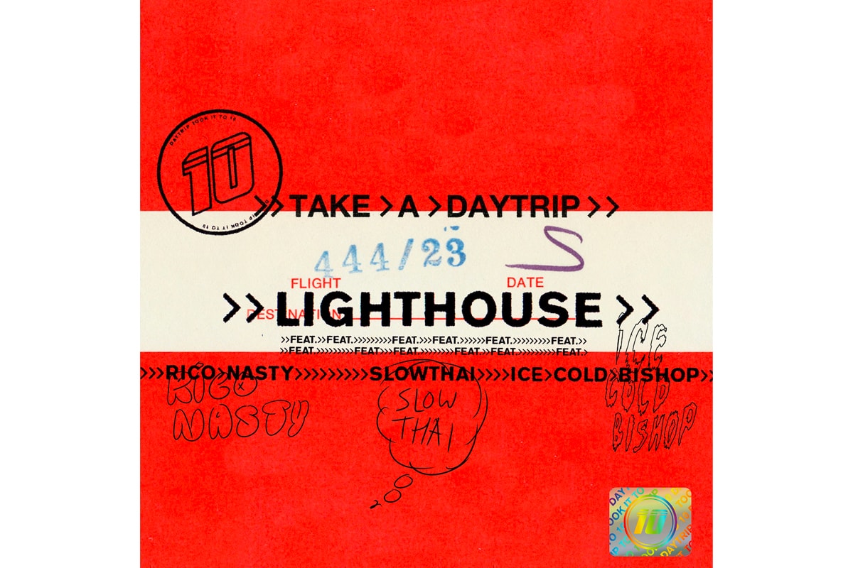 Take A Daytrip "Lighthouse" featuring Rico Nasty slowthai ICECOLDBISHOP Single Stream hip-hop rap grimy bass listen now black butter limited