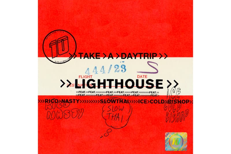 Take A Daytrip "Lighthouse" featuring Rico Nasty slowthai ICECOLDBISHOP Single Stream hip-hop rap grimy bass listen now black butter limited