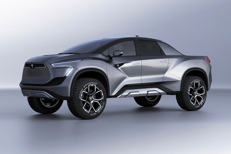 tesla pickup truck electric vehicle cars cybertruck elon musk announcement livestream video First Look