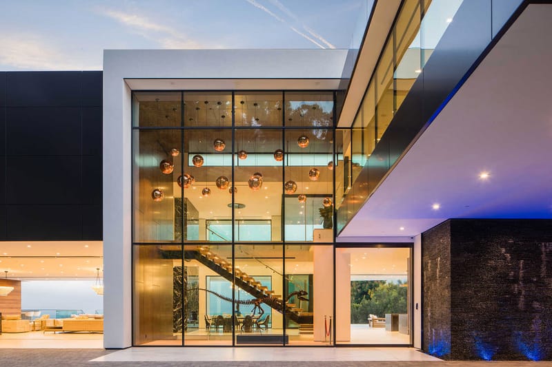 Listings: This $38 Million USD Mansion is Centered Around a Complete Allosaurus Skeleton