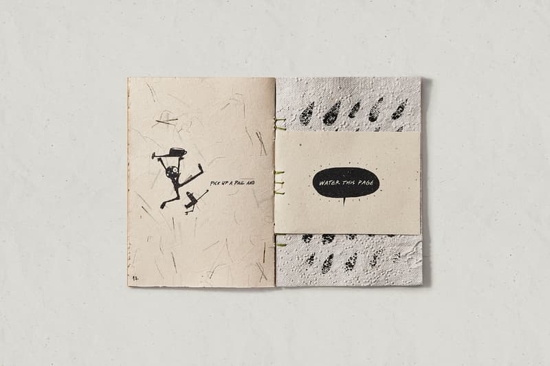 the boy who could not wait book eco friendly paper silkscreened recycled green around the corner concept store vietnam teach children patience garden growth