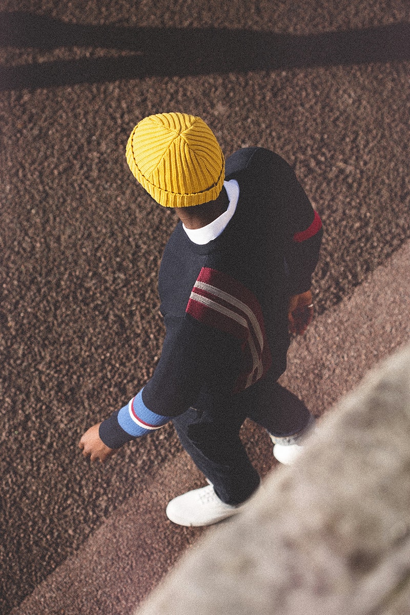 the english difference garbstore couverture fall winter 2019 knitwear cricket varsity beanie cardigan scarve sweatshirt jumper crew neck buy cop purchase