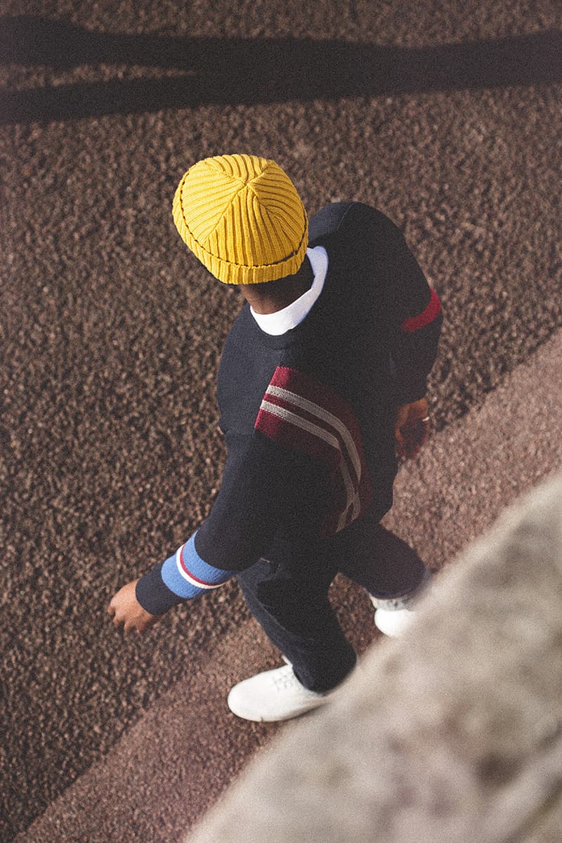 the english difference garbstore couverture fall winter 2019 knitwear cricket varsity beanie cardigan scarve sweatshirt jumper crew neck buy cop purchase