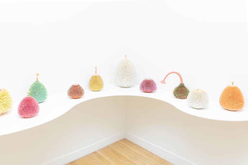 The Haas Brothers "I Saw Design, and Art Opened Up My Eyes, I Saw Design" Exhibition SOCO Gallery Sculptures Designs Accretions Fairy Berries Micro Beasts