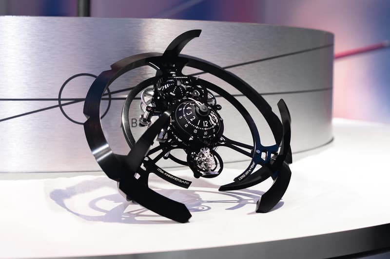 The Hour Glass 40th Anniversary Exhibition Recap "Then Now Beyond" Marc Newson luxury watch retailer singapore daniel arsham nendo cuboid clock studio wieki somers climate change nanoballs hourglass leica camera clock timepiece