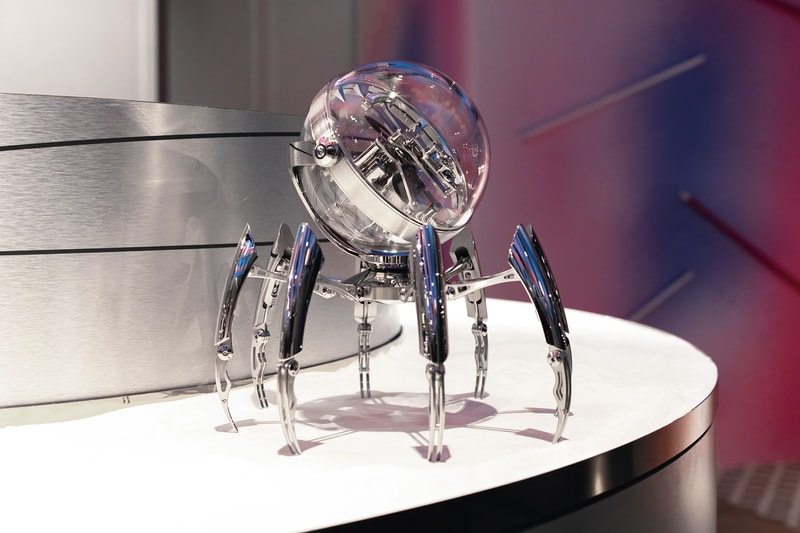 The Hour Glass 40th Anniversary Exhibition Recap "Then Now Beyond" Marc Newson luxury watch retailer singapore daniel arsham nendo cuboid clock studio wieki somers climate change nanoballs hourglass leica camera clock timepiece
