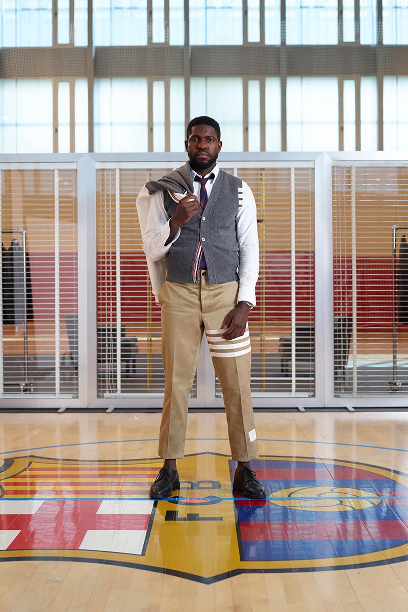 Thom Browne Suits up FC Barcelona videos football soccer champions league 2019/20 season messi