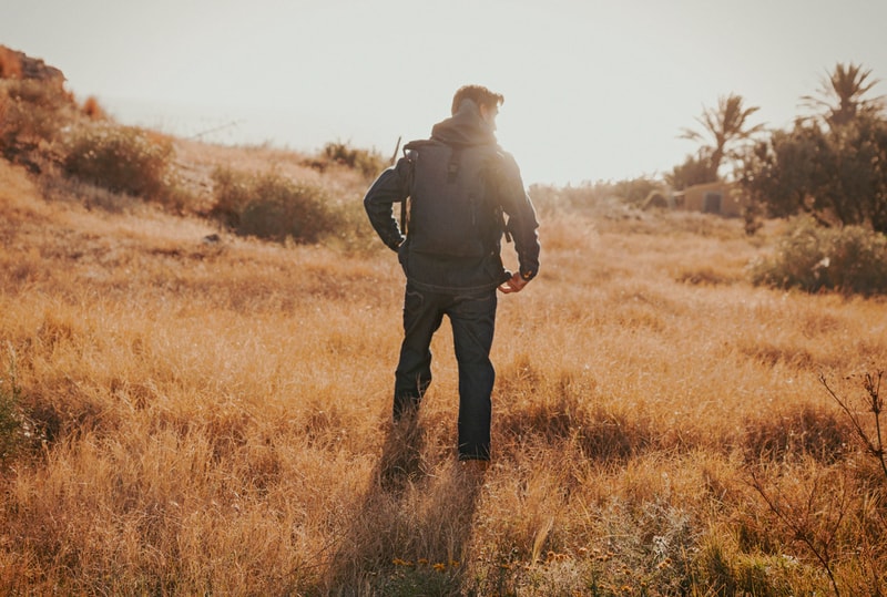 Timberland Lee 2019 Capsule Western heritage fall winter 2019 indigo denim christopher raeburn horses collection lookbook jackets outerwear waterproof six inch boot vibram footwear