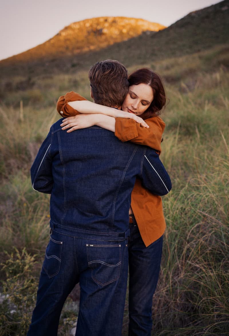 Timberland Lee 2019 Capsule Western heritage fall winter 2019 indigo denim christopher raeburn horses collection lookbook jackets outerwear waterproof six inch boot vibram footwear