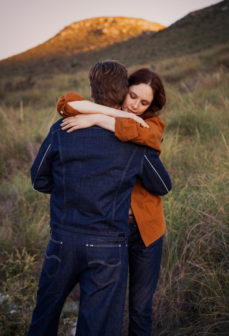 Timberland Lee 2019 Capsule Western heritage fall winter 2019 indigo denim christopher raeburn horses collection lookbook jackets outerwear waterproof six inch boot vibram footwear