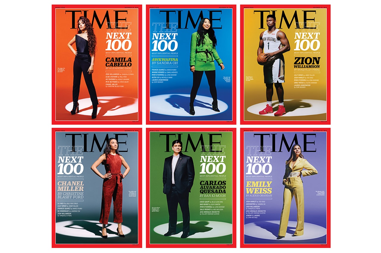 Time 100 Next List Features Rising Stars Info politics fashion music entertainment activists Kerby Jean-Raymond desus mero bad bunny coco gauff zion williamson nba tennis ricky martin Shaquille O’Neal billy ray cyrus