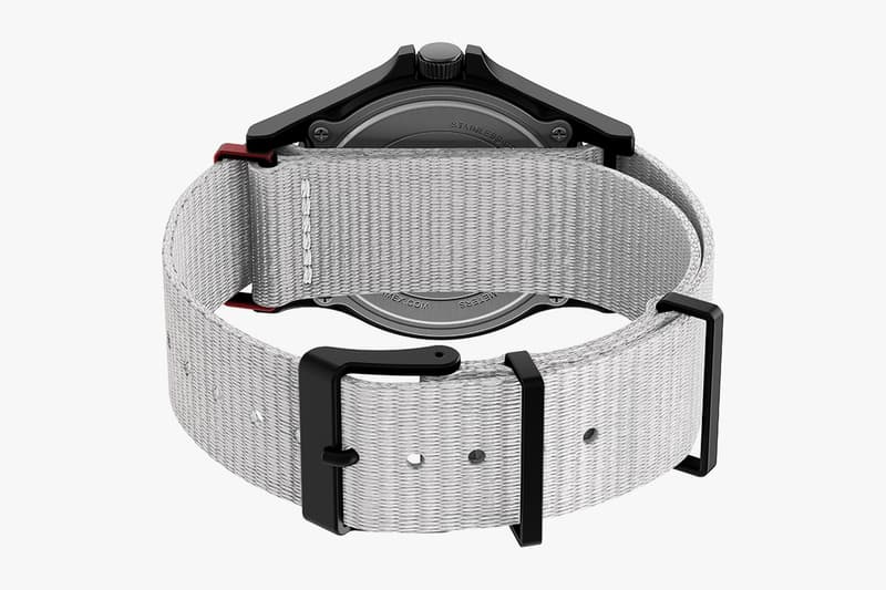 NASA x Timex Navi XL Watch Release 41mm Fabric Strap Blue White