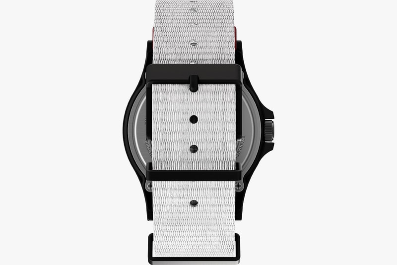 NASA x Timex Navi XL Watch Release 41mm Fabric Strap Blue White 