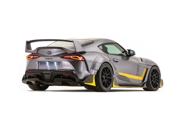 Toyota Supra SEMA 2019 Tuned Automotive Japanese Sportscar Reveal 500 BHP GR Heritage Edition Team Rutledge Wood Hyperboosted 3000GT TCD Performance LineGenuine Accessory Team