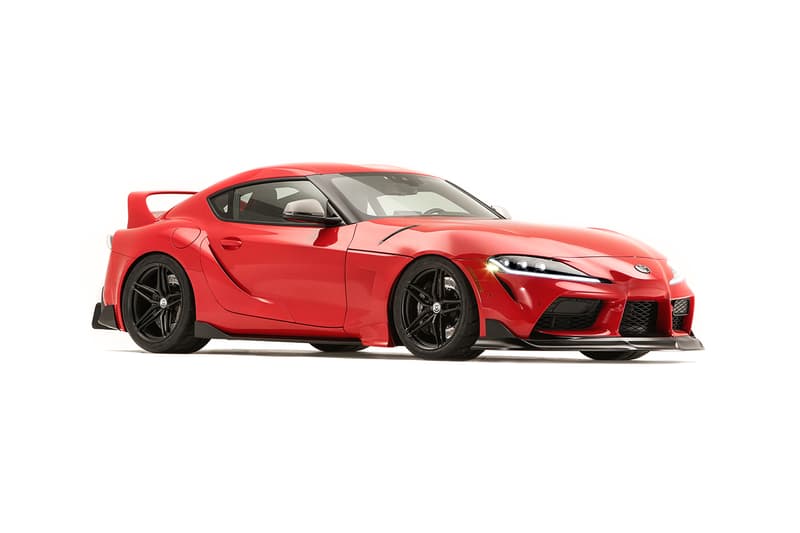 Toyota Supra SEMA 2019 Tuned Automotive Japanese Sportscar Reveal 500 BHP GR Heritage Edition Team Rutledge Wood Hyperboosted 3000GT TCD Performance LineGenuine Accessory Team