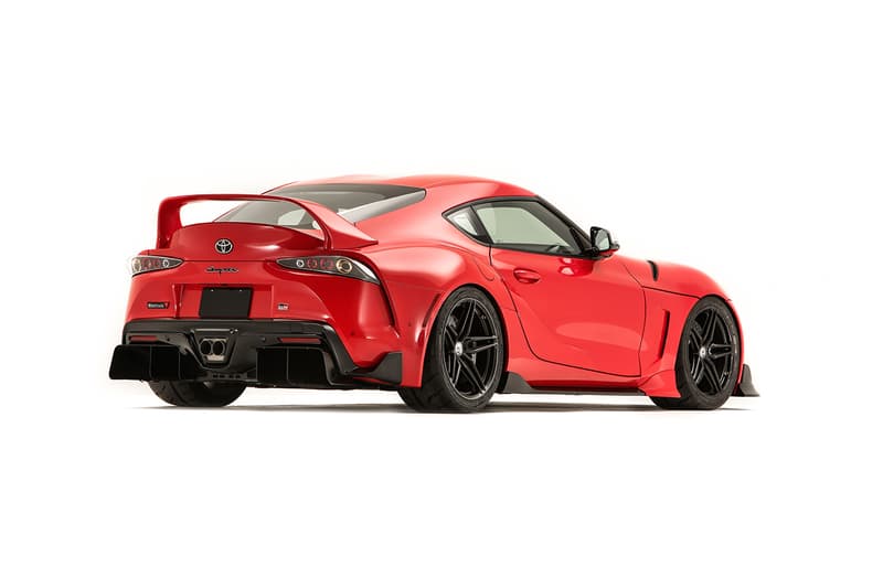 Toyota Supra SEMA 2019 Tuned Automotive Japanese Sportscar Reveal 500 BHP GR Heritage Edition Team Rutledge Wood Hyperboosted 3000GT TCD Performance LineGenuine Accessory Team