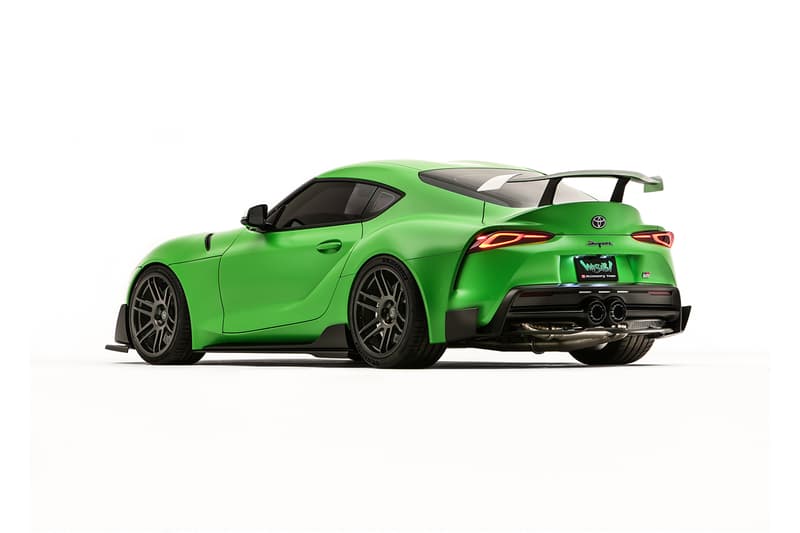 Toyota Supra SEMA 2019 Tuned Automotive Japanese Sportscar Reveal 500 BHP GR Heritage Edition Team Rutledge Wood Hyperboosted 3000GT TCD Performance LineGenuine Accessory Team