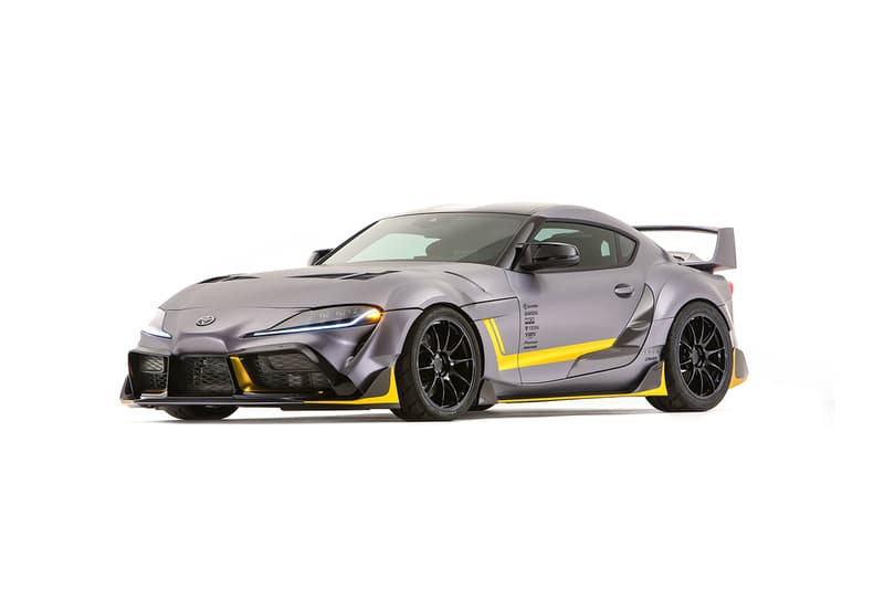 Toyota Supra SEMA 2019 Tuned Automotive Japanese Sportscar Reveal 500 BHP GR Heritage Edition Team Rutledge Wood Hyperboosted 3000GT TCD Performance LineGenuine Accessory Team