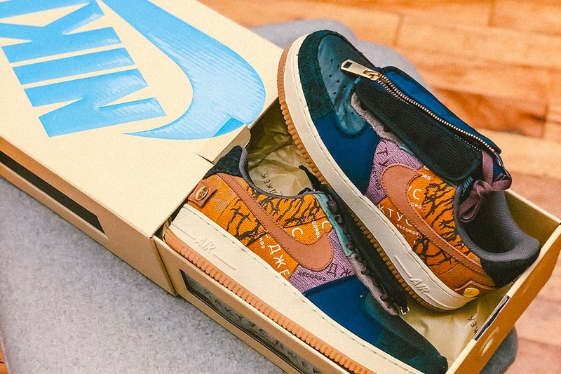 Travis Scott x Nike Air Force 1 "Cactus Jack" Custom Box | Hypebeast