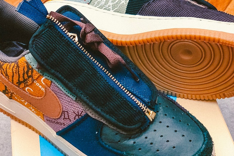 Travis Scott Nike Air Force 1 Cactus Jack Custom Box Release Info Date