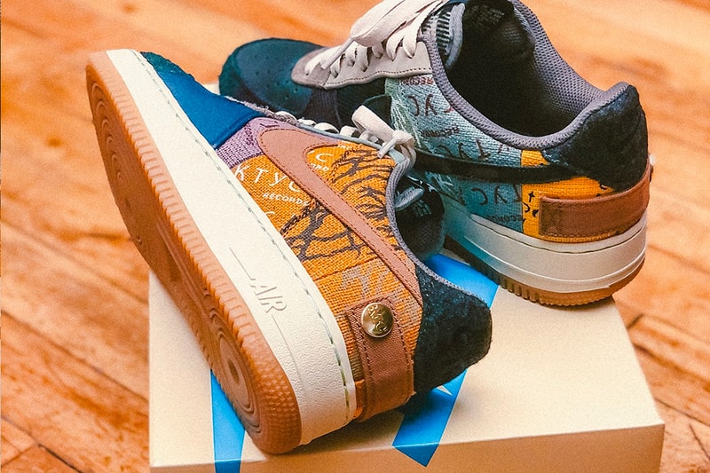 Travis Scott Nike Air Force 1 Cactus Jack Custom Box Release Info Date
