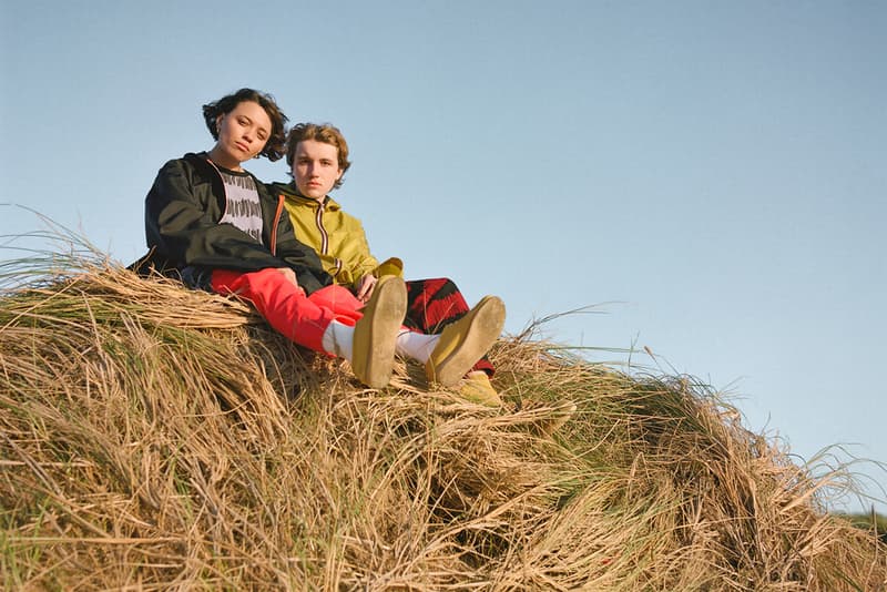 ULLAC "Just For One Day" Spring/Summer 2020 Collection Lookbook Gloverall Collaboration Outerwear Unisex Checkered Stripes Shirts Jackets Pants Denim Tie Dye