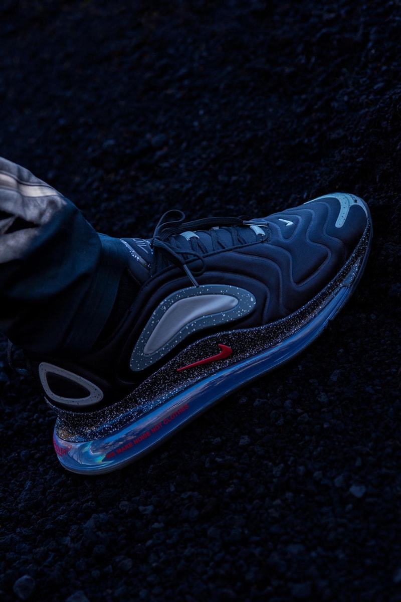 undercover nike jun takahashi air max 720 react boot fishtail parka jacket release date info photos price fall winter 2019 2020 clothing hoodie sweatshirt