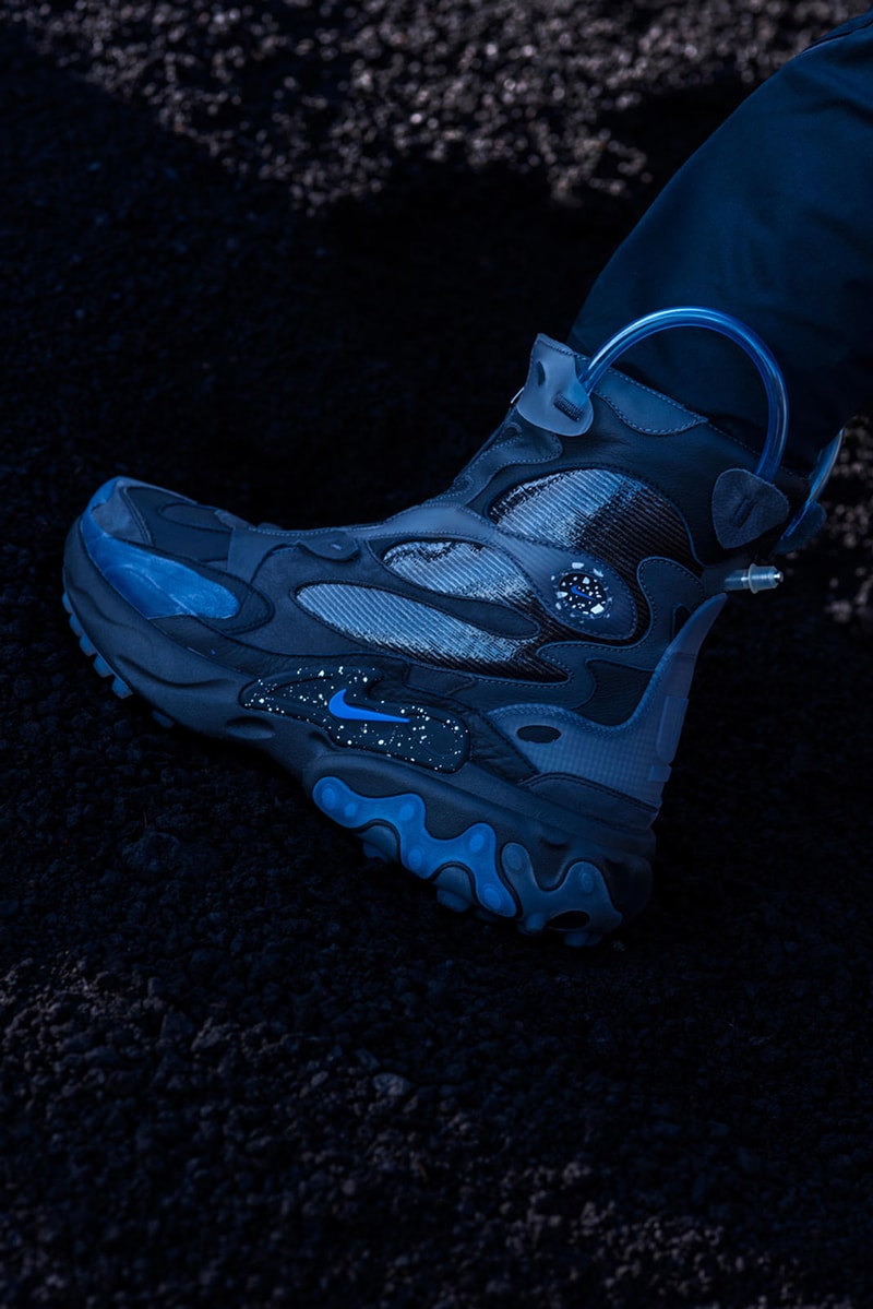 undercover nike jun takahashi air max 720 react boot fishtail parka jacket release date info photos price fall winter 2019 2020 clothing hoodie sweatshirt