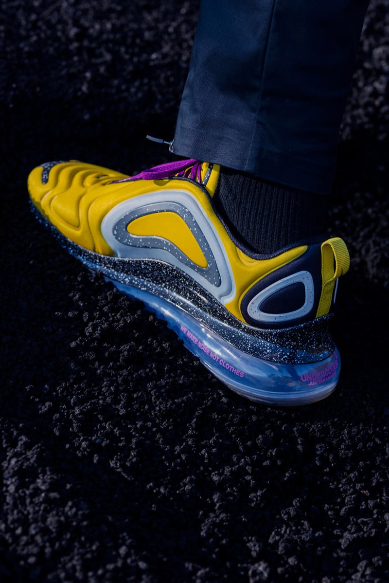 undercover nike jun takahashi air max 720 react boot fishtail parka jacket release date info photos price fall winter 2019 2020 clothing hoodie sweatshirt