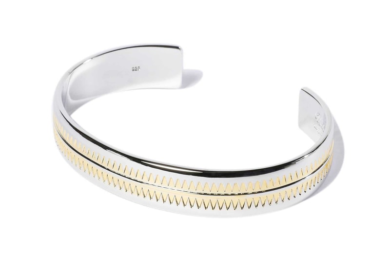 UNDERCOVER Fall Winter 2019 Bracelets bangles accessories wrist giz jun takahashi tattoo graphic motif under cover silver 925 gold silver engraved japanese fashion punk oxidize