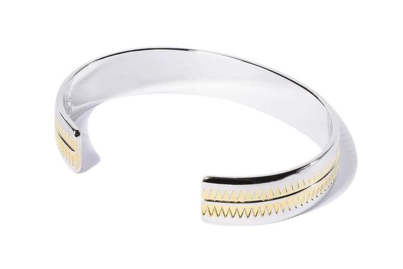 UNDERCOVER Fall Winter 2019 Bracelets bangles accessories wrist giz jun takahashi tattoo graphic motif under cover silver 925 gold silver engraved japanese fashion punk oxidize