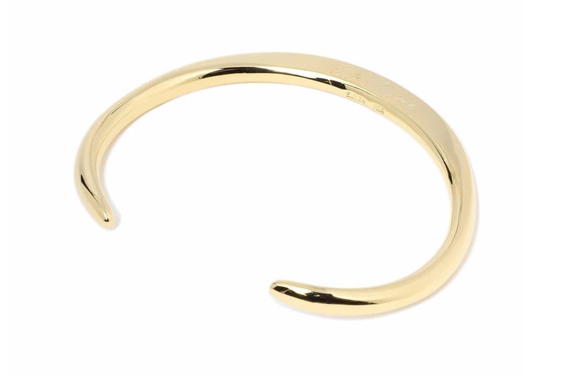 UNDERCOVER Fall Winter 2019 Bracelets bangles accessories wrist giz jun takahashi tattoo graphic motif under cover silver 925 gold silver engraved japanese fashion punk oxidize