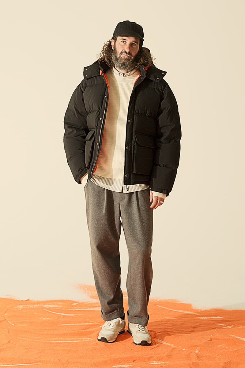 Uniform Bridge FW19 Delivers Endless Outerwear options jeans chinos sweatshirts hats cozy korean brand lookbook fall winter 2019