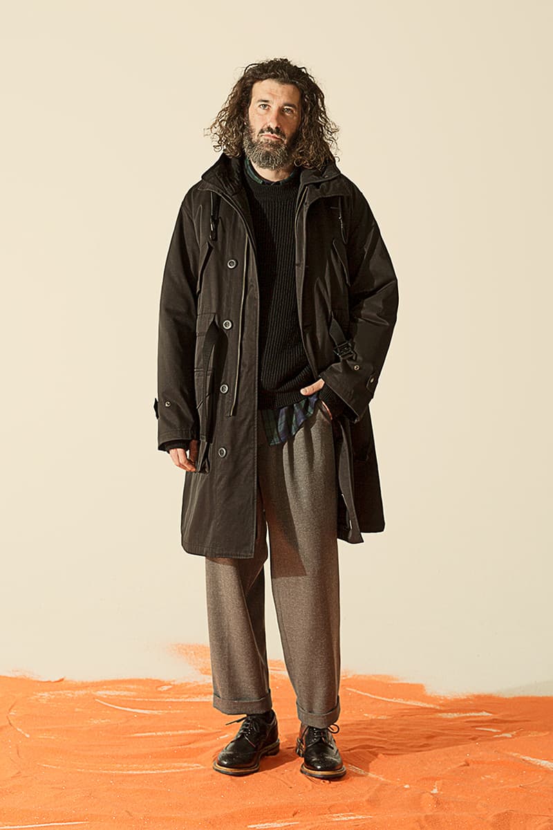 Uniform Bridge FW19 Delivers Endless Outerwear options jeans chinos sweatshirts hats cozy korean brand lookbook fall winter 2019
