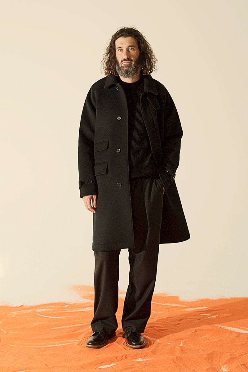 Uniform Bridge FW19 Delivers Endless Outerwear options jeans chinos sweatshirts hats cozy korean brand lookbook fall winter 2019