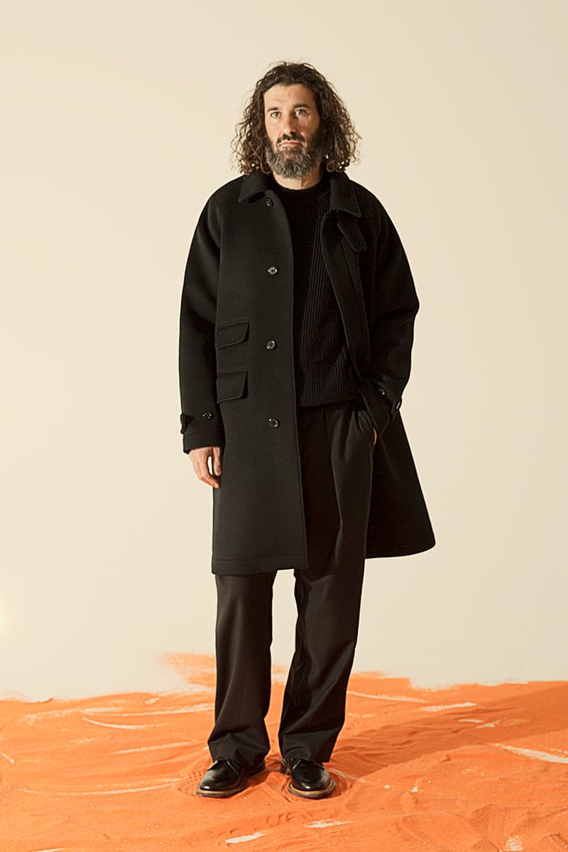 Uniform Bridge FW19 Delivers Endless Outerwear options jeans chinos sweatshirts hats cozy korean brand lookbook fall winter 2019