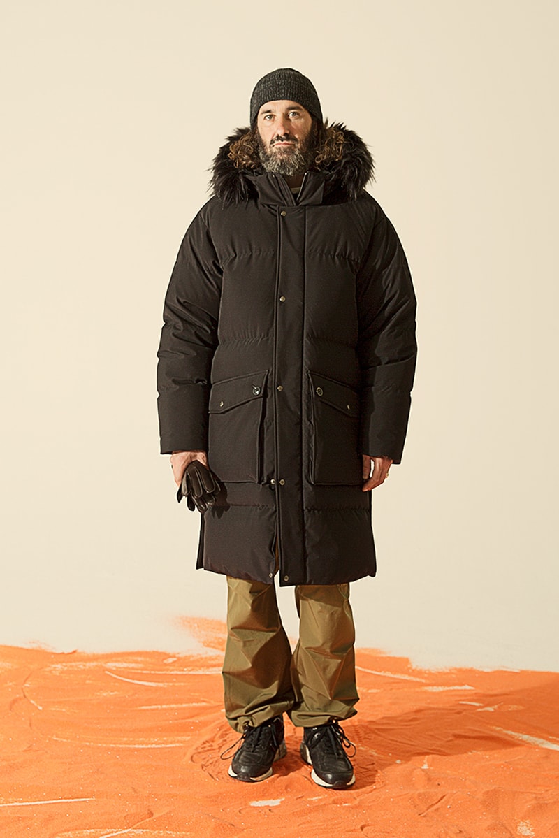 Uniform Bridge FW19 Delivers Endless Outerwear options jeans chinos sweatshirts hats cozy korean brand lookbook fall winter 2019