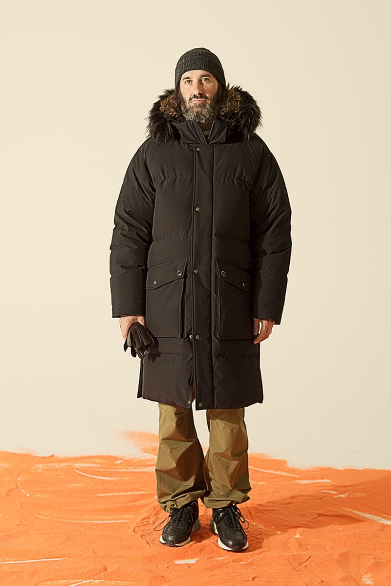 Uniform Bridge FW19 Delivers Endless Outerwear options jeans chinos sweatshirts hats cozy korean brand lookbook fall winter 2019