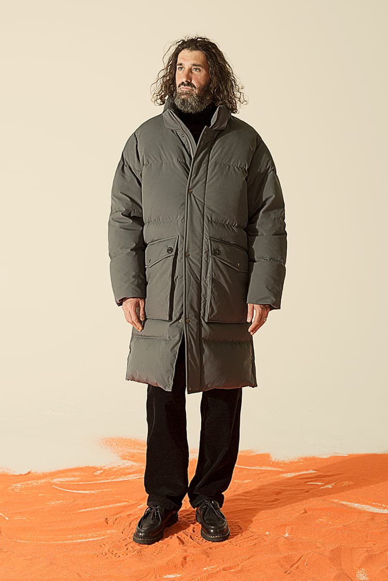 Uniform Bridge FW19 Delivers Endless Outerwear options jeans chinos sweatshirts hats cozy korean brand lookbook fall winter 2019