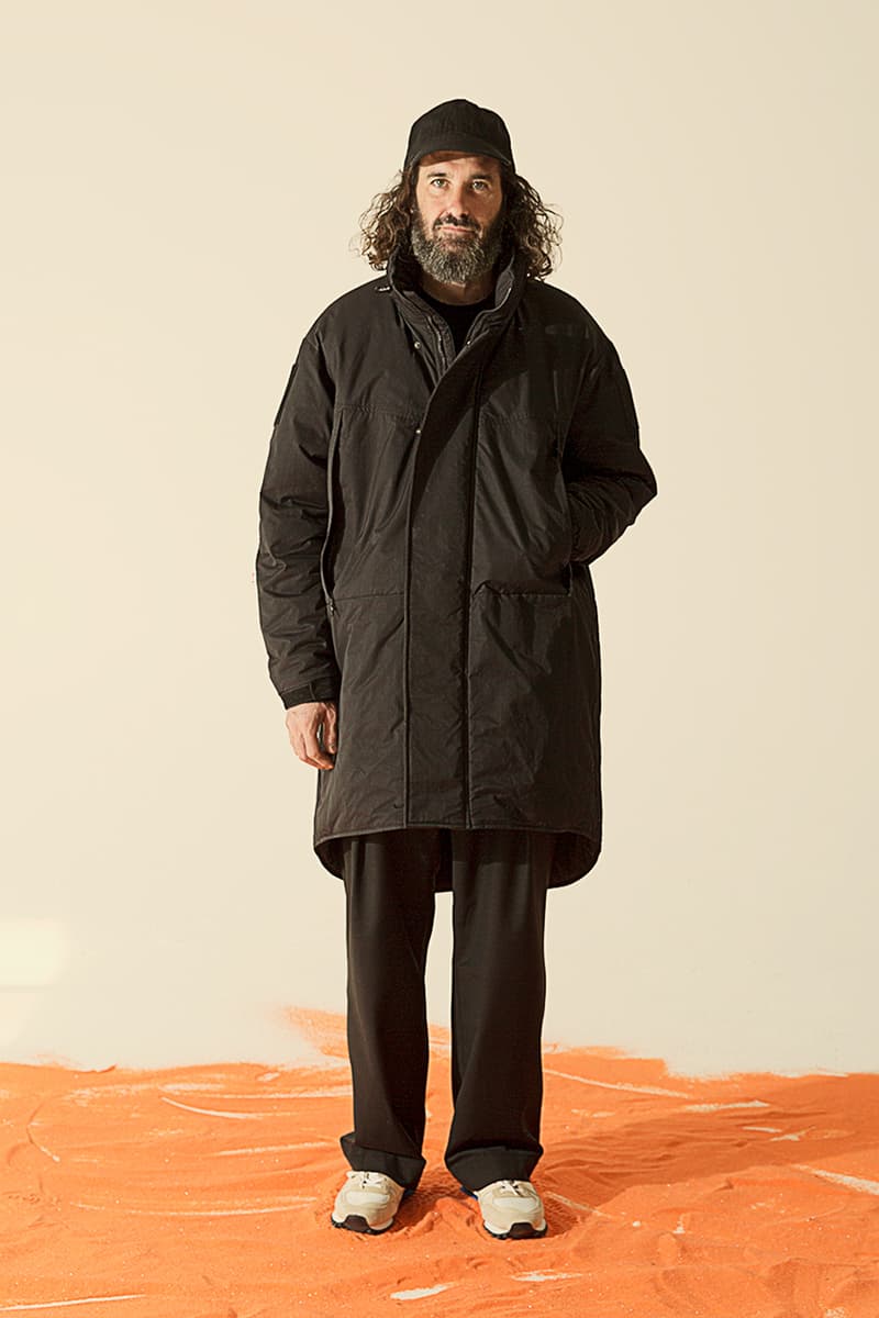 Uniform Bridge FW19 Delivers Endless Outerwear options jeans chinos sweatshirts hats cozy korean brand lookbook fall winter 2019