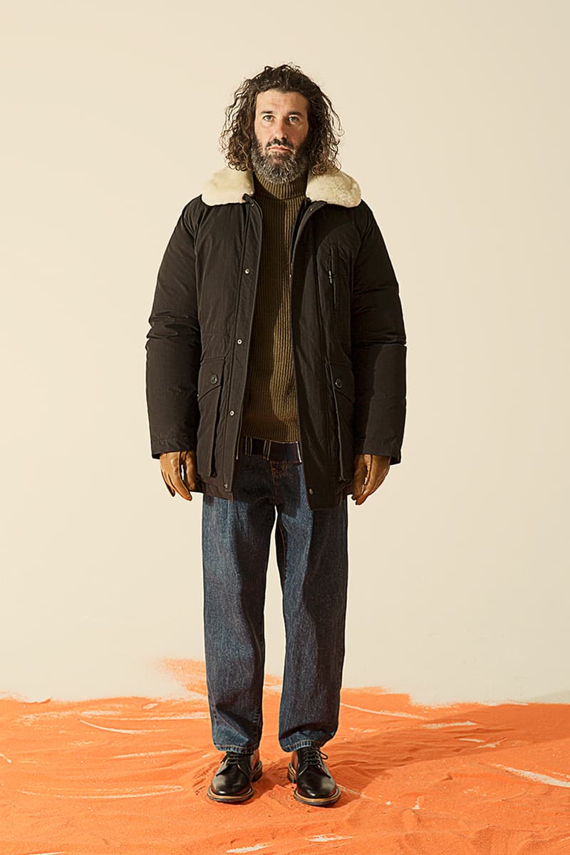 Uniform Bridge FW19 Delivers Endless Outerwear options jeans chinos sweatshirts hats cozy korean brand lookbook fall winter 2019