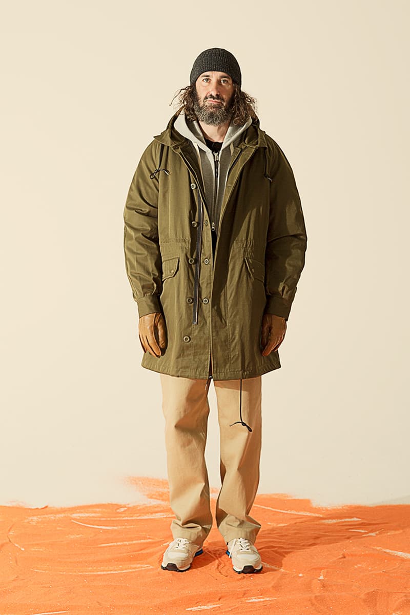Uniform Bridge FW19 Delivers Endless Outerwear options jeans chinos sweatshirts hats cozy korean brand lookbook fall winter 2019