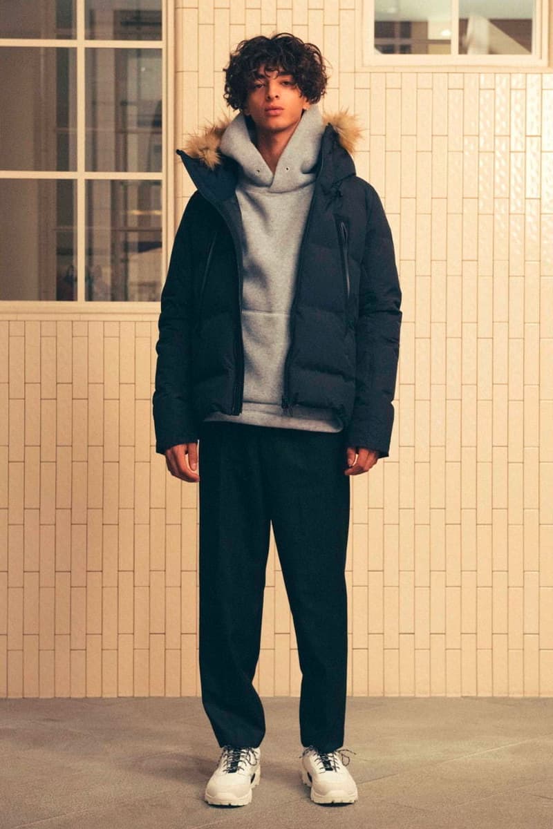 UNITED ARROWS SONS Fall Winter 2019 Lookbook poggy the man bespoke sartorial blazers loafers tailoring dapper chino trench coat outerwear layer menswear japanese down